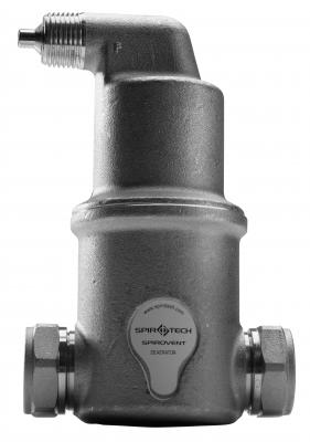 Spirovent levegőleválasztó 1 1/4", 180 °C